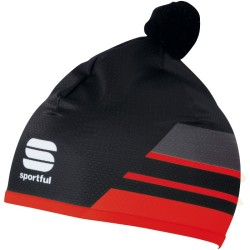 легкая шапочка Sportful Squadra Light Race Hat красно-чёрная